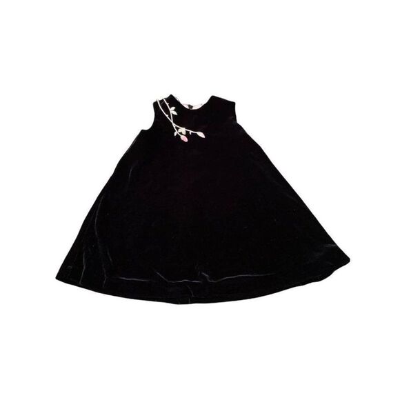 Girls Black Dress 2T Unbranded Sleeveless - Picture 1 of 4